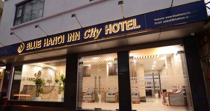 Exterior Blue Hanoi Inn City Hotel