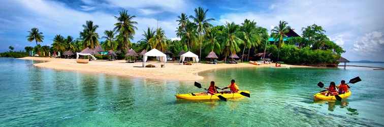 Lobby Badian Island Wellness Resort