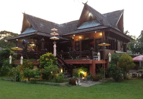ภายนอกอาคาร Oui Kaew Homestay