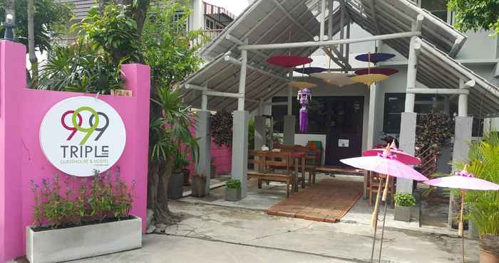 Bên ngoài 999 Triple Nine Guesthouse&Hostel Chiangmai