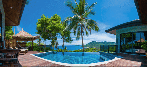 สระว่ายน้ำ Koh Tao Heights Pool Villa