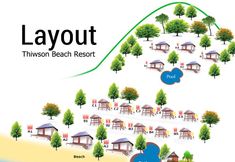 外観 3 Thiwson Beach Resort
