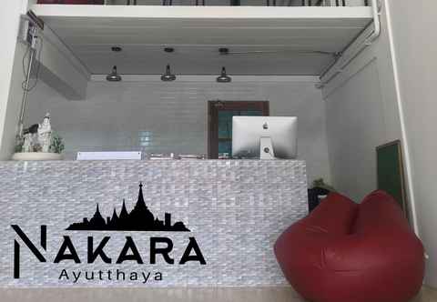 Lobi Nakara Hostel Ayutthaya