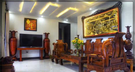 大廳 2 Hue Homestay Riverside