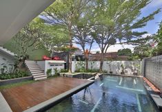 Swimming Pool 2 Villa Kayu Jati 1 Seminyak by Lovel