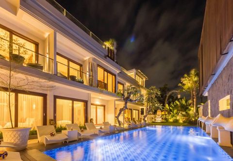 外部的 Mokko Suite Villas Bali