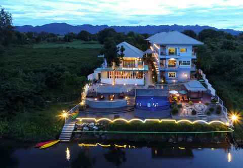 ภายนอกอาคาร Princess River Kwai Hotel