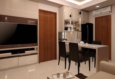 Bedroom Luxury Educity Apartment 2BR+1BR Surabaya