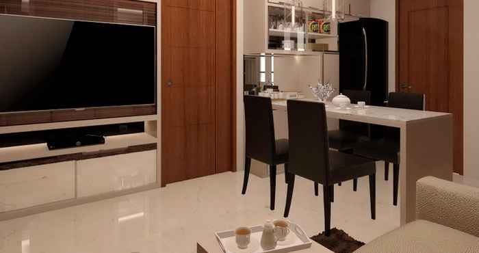 Kamar Tidur Luxury Educity Apartment 2BR+1BR Surabaya