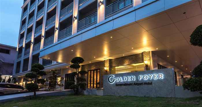 Lobi Golden Foyer Suvarnabhumi Airport Hotel