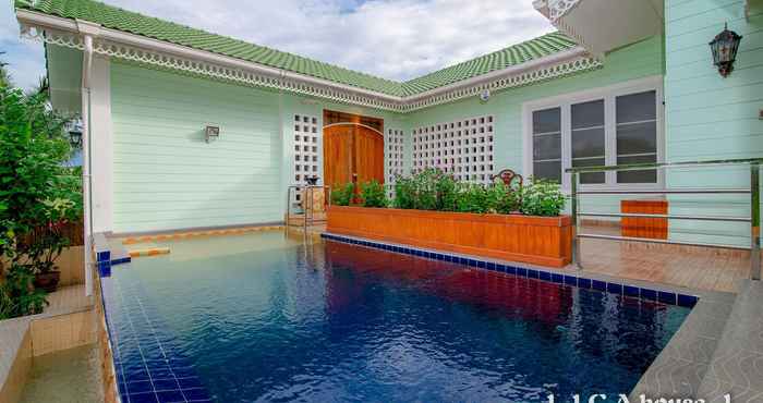 สระว่ายน้ำ Baan Park Hua Hin Pool Villa