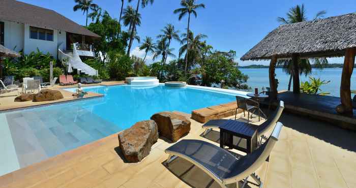 Kolam Renang Koh Mak Cococape Resort