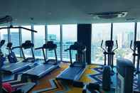 Fitness Center Modern Luxury Lower Penthouse Unit