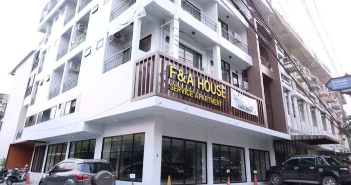 ภายนอกอาคาร F&A House Serviced Apartment