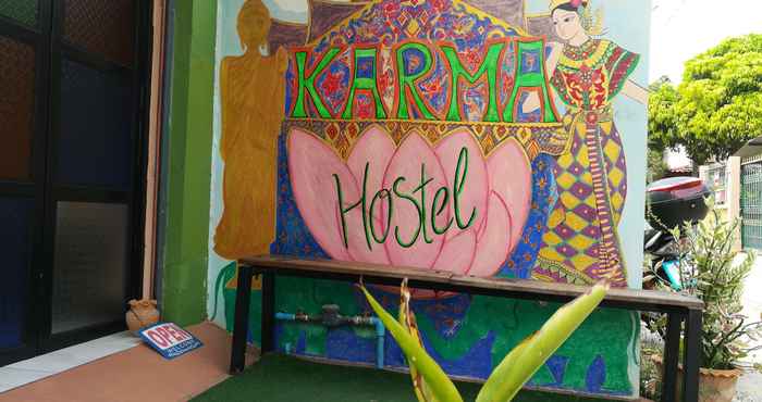 ภายนอกอาคาร Karma home hostel