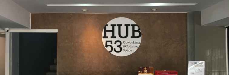 Lobby Hub53 Coworking and Coliving Space