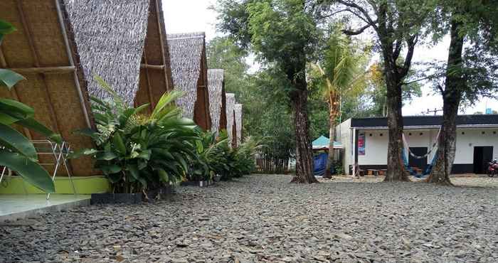 Bên ngoài Penginapan Bunar Tunggal Tanjung Lesung