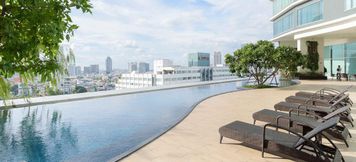 スイミングプール 3 Menam Residence By Favstay