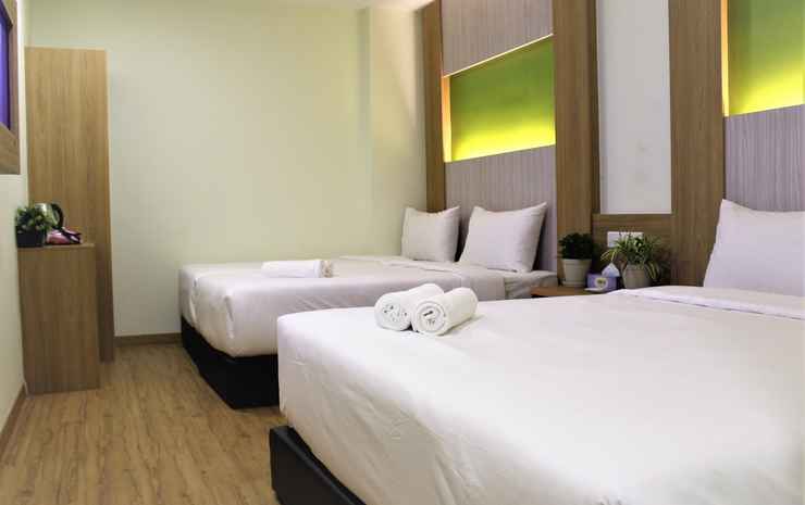 Eco Hotel @ Bukit Bintang Kuala Lumpur - Kamar Keluarga, 2 Tempat Tidur Queen (Deluxe)
