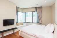 ห้องนอน The Bright Sukhumvit By Favstay