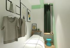 寝室 3 Folk Poshtel Asok