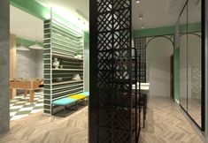 寝室 6 Folk Poshtel Asok