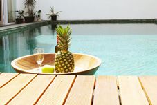 泳池 Dywill Villa Bali