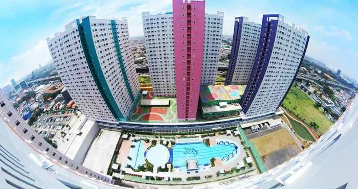 Bangunan Apartemen Green pramuka City by Vika