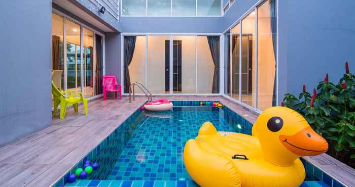 ภายนอกอาคาร Baan Ingdao Hua Hin  Pool Villa 