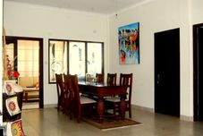 침실 Villa Tentram Puri Gading