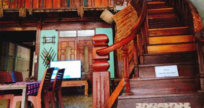 Sảnh chờ Muong Tra Garden Homestay