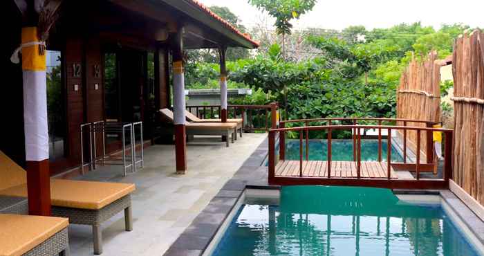 ภายนอกอาคาร Darsan Lembongan Boutique Cottage