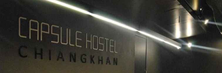 Sảnh chờ Capsule Hostel Chiangkhan