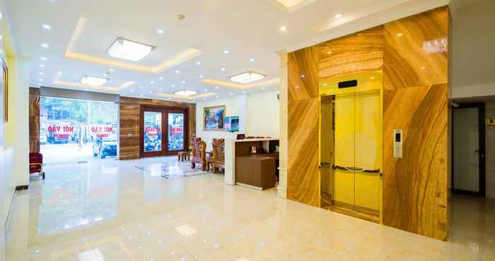 Sảnh chờ Dinh Gia Hotel Ha Giang