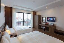 침실 Trang An Flower Hotel