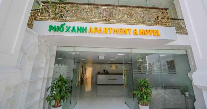 Bên ngoài Pho Xanh Apartment & Hotel