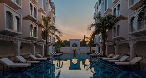 外部的 2 Sarai Resort & Spa