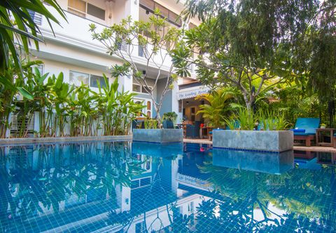 수영장 Landing Zone Boutique Hotel