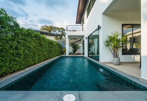 Swimming Pool The White Pool Villa in Kamala Beach, Phuket