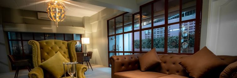 로비 RoomQuest Bangkok Ratchada