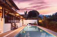 Swimming Pool Villa Art hill - A little bali in PUNCAK