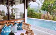 Swimming Pool 4 Villa Art hill - A little bali in PUNCAK