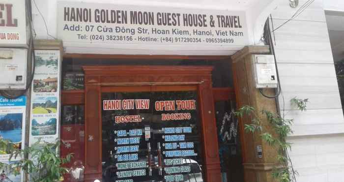 ภายนอกอาคาร Hanoi Golden Moon Guesthouse