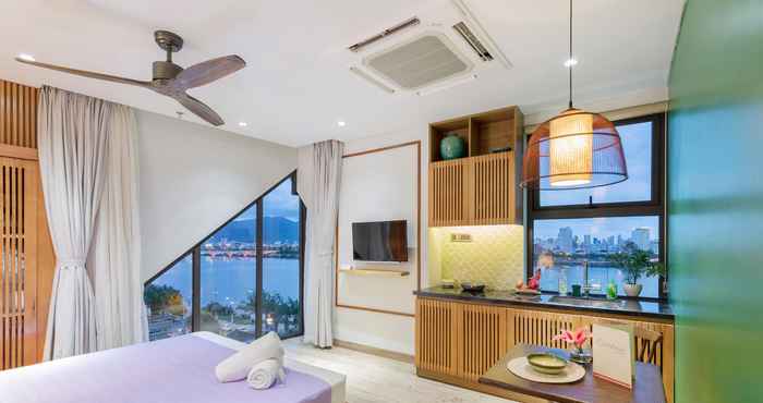 Kamar Tidur Seahorse Han Market Da Nang Hostel by Haviland