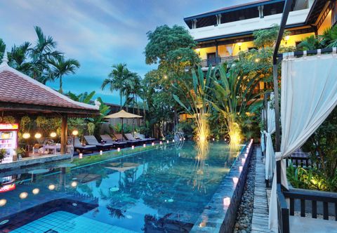 スイミングプール Residence Indochine D'angkor