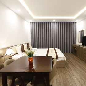 Bedroom 1 โรงแรมและอพาร์ตเมนต์ Tan Long V, โรงแรม & ที่พัก Lac Vien Ward