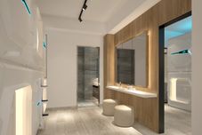 In-room Bathroom Harbour Hella Inn - Private Room & Capsule