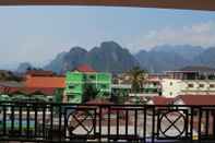 ห้องนอน Vang Vieng Central Hotel