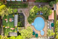 外部的 Les Bambous Luxury Hotel