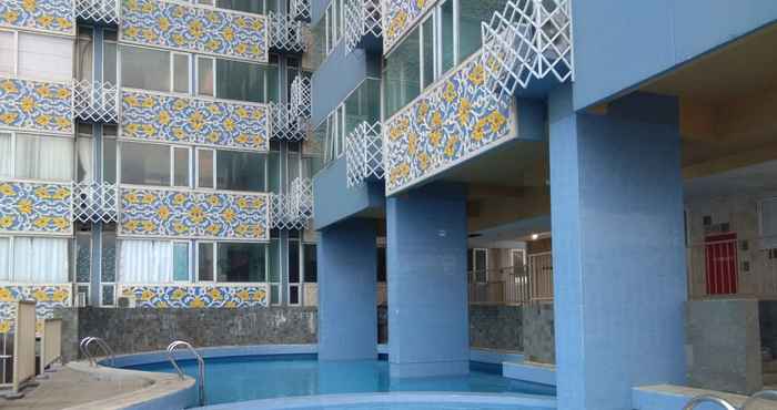 Kolam Renang Apartment saladin mansion By Happy Room